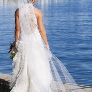 French handmade wedding dress